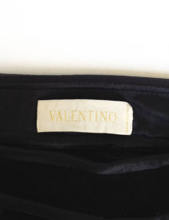 Pantalon VALENTINO en velours noir