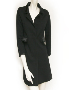 Veste CHANEL noir en laine T38