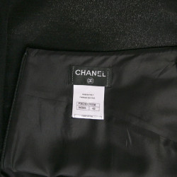 Jupe CHANEL noir brillant T42