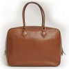 Sac "Plume" HERMES box havane