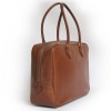 Sac "Plume" HERMES box havane