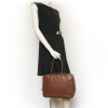 Sac "Plume" HERMES box havane