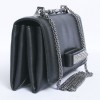 Sac pochette VALENTINO cuir noir