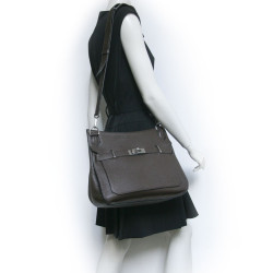 sac jypsiere HERMES taurillon clémence marron