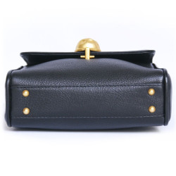 Sac bijou FENDI cuir noir