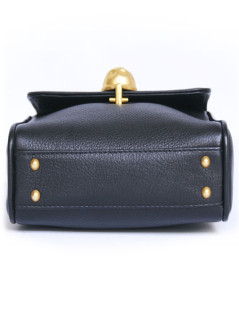 Sac bijou FENDI cuir noir