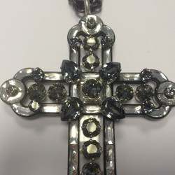 Collier LANVIN crucifix 