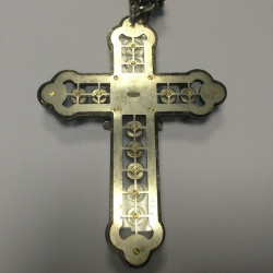 Collier LANVIN crucifix 