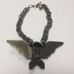 Collier LANVIN aigle articulé