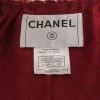 Veste CHANEL en tweed multicolore T38