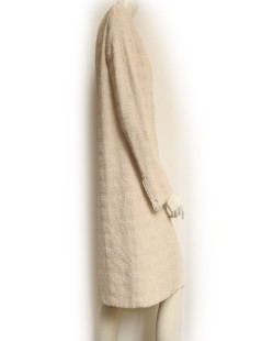 Manteau ROCHAS en coton beige