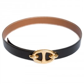 Belt HERMES t78 reversible anchor chain