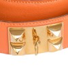 Ceinture Médor HERMES cuir swift orange H