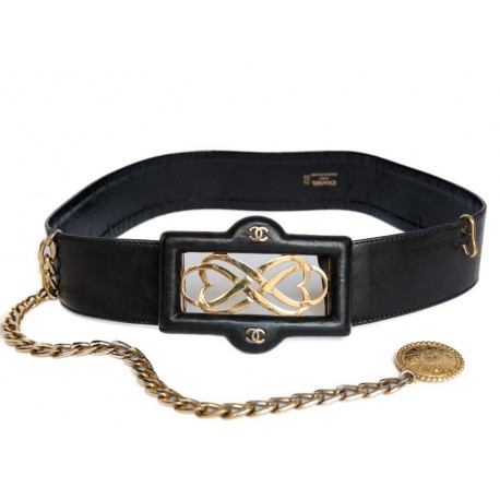 Ceinture vintage couture CHANEL T 75