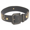 YVES SAINT LAURENT vintage studded belt