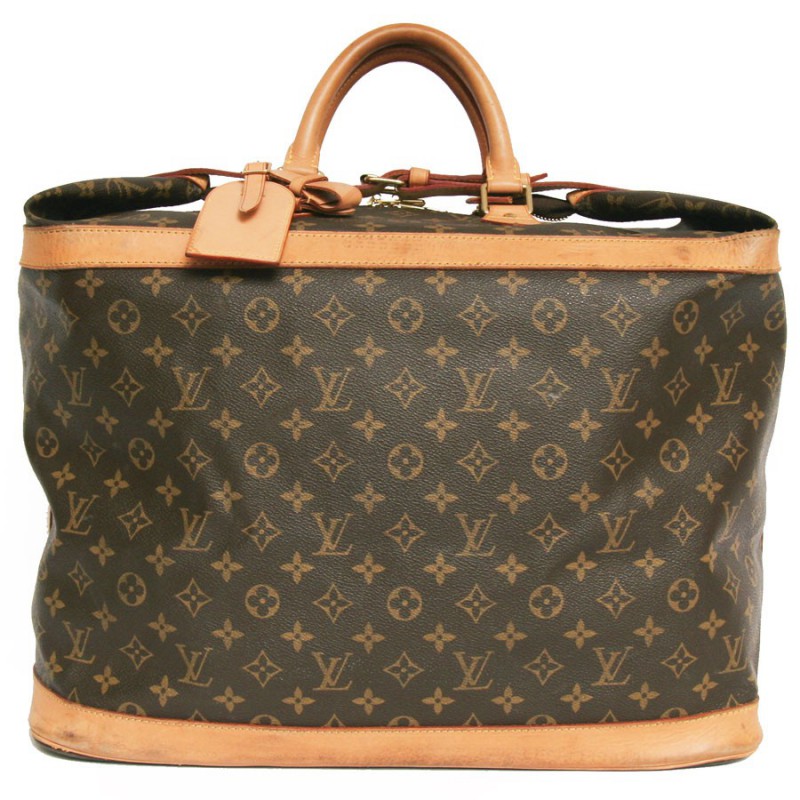 LOUIS VUITTON Weekend vintage travel bag in brown monogram canvas - VALOIS  VINTAGE PARIS