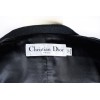 Veste CHRISTIAN DIOR cintrée en laine noire