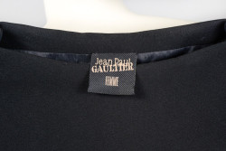 Robe JEAN PAUL GAULTIER laine noire