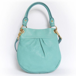 mini sac en cuir turquoise Marc by Marc Jacobs