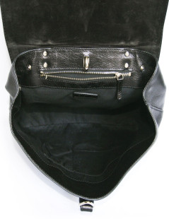 Sac Givenchy cuir noir et galuchat