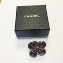 Bague CHANEL résine marron T53