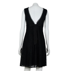 Robe de cocktail DOLCE & GABBANA T40 it dentelle noire 