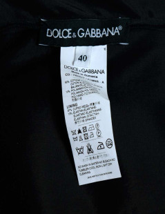 Robe de cocktail DOLCE & GABBANA t 40 it dentelle noire 