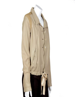 Blouson PRADA t 44 it agneau beige