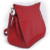 Sac jypsière HERMES veau grainé rouge