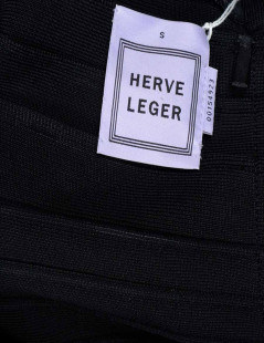 Robe HERVE LEGER noire