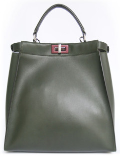 Sac Peekaboo FENDI kaki