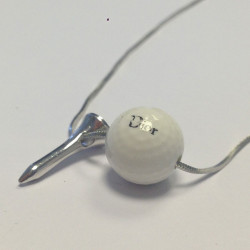 Collier "Balle de golf" DIOR 