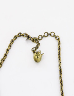 Collier "Kiss" LANVIN doré