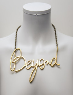 Collier "Beyond" LANVIN doré 