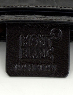 Porte-carte MONTBLANC  cuir noir 