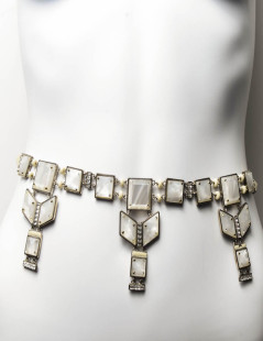 Ceinture VALENTINO à clous et nacre