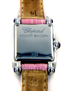 Montre "Happy sport" CHOPARD  5 diamants