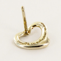 Clous d'oreille "coeur" TIFFANY & Co  argent 