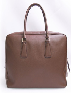 Sac PRADA en toile marron