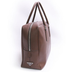 Sac PRADA en toile marron