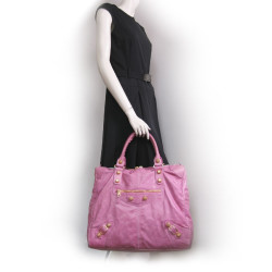 Sac weekender BALANCIAGA rose