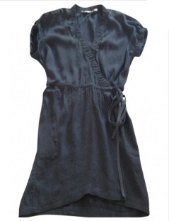 Robe Isabel Marant en lin ardoise, T40