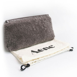 Sac ACNE façon mouton gris 