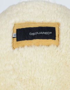 Blouson DSQUARED2  peau retournée 