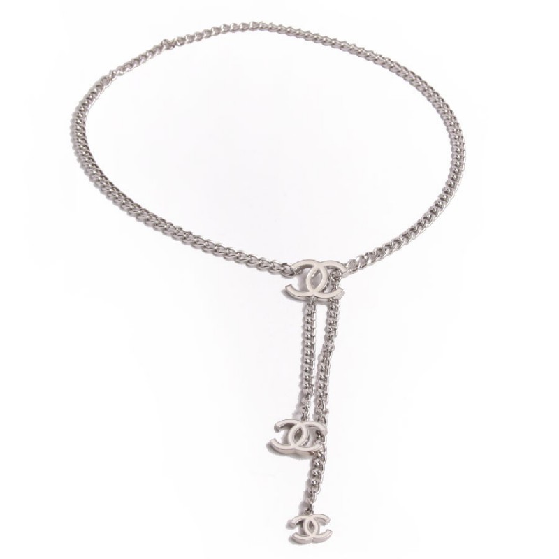 NEW UNUSED CHANEL Vintage 24k Gold CC Medallion Chain Belt Necklace Bracelet   My Dreamz Closet