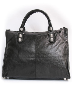 Sac BALANCIAGA  GM  noir bijouterie argent