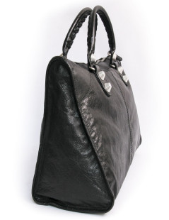 Sac BALANCIAGA  GM  noir bijouterie argent