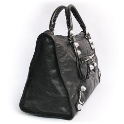 Sac BALANCIAGA  GM  noir bijouterie argent