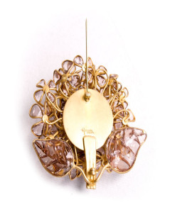 Broche fleurette GRIPOIX 