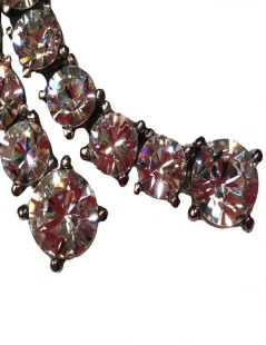 Grande broche strass SONIA RYKIEL  